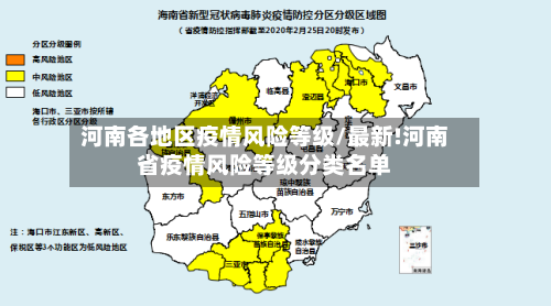 河南各地区疫情风险等级/最新!河南省疫情风险等级分类名单