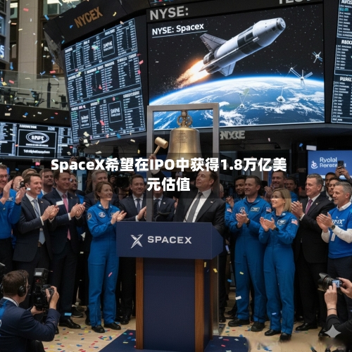 SpaceX希望在IPO中获得1.8万亿美元估值