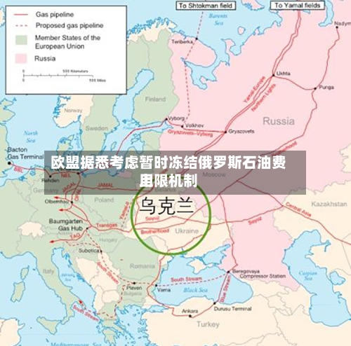 欧盟据悉考虑暂时冻结俄罗斯石油费用上限机制