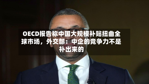 OECD报告称中国大规模补贴扭曲全球市场，外交部：中企的竞争力不是补出来的