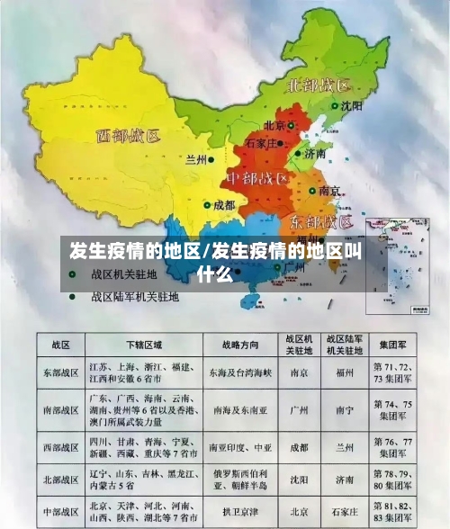 发生疫情的地区/发生疫情的地区叫什么