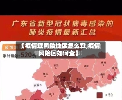 【疫情查风险地区怎么查,疫情风险区如何查】
