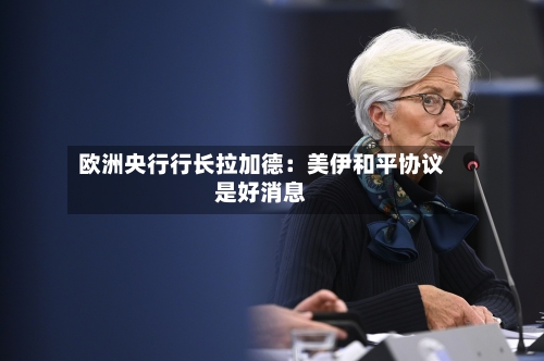 欧洲央行行长拉加德：美伊和平协议是好消息