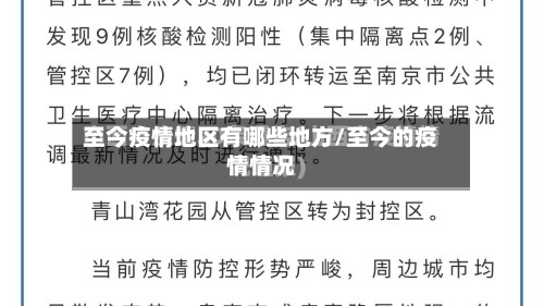 至今疫情地区有哪些地方/至今的疫情情况