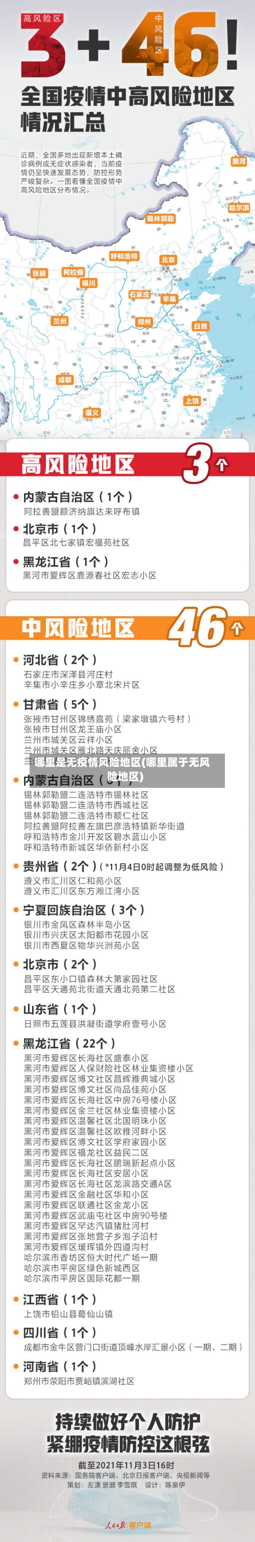哪里是无疫情风险地区(哪里属于无风险地区)