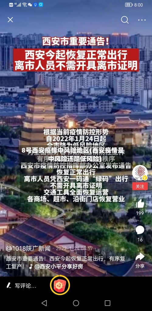 8号西安疫情中风险地区(西安疫情是中风险还是低风险)