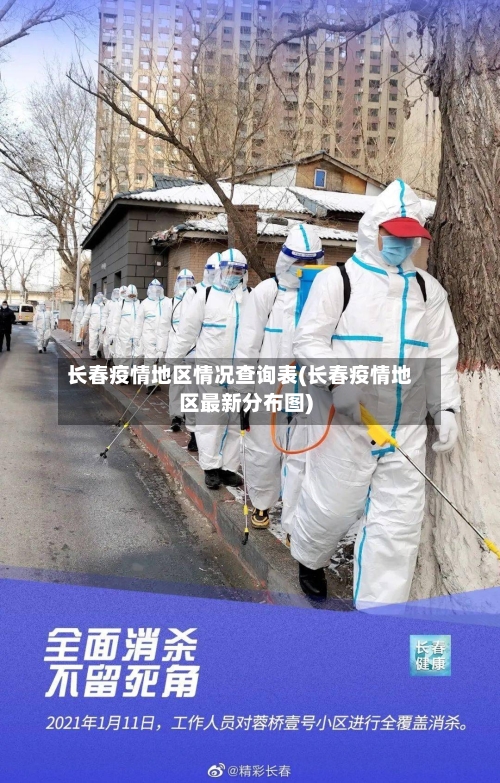 长春疫情地区情况查询表(长春疫情地区最新分布图)