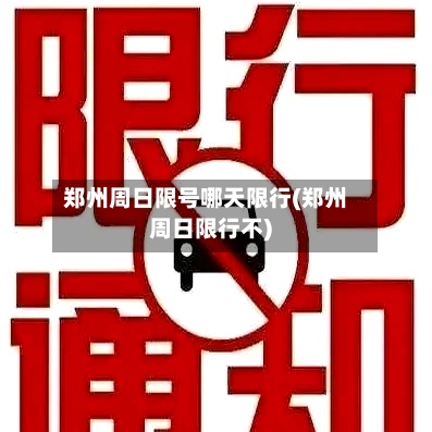 郑州周日限号哪天限行(郑州周日限行不)