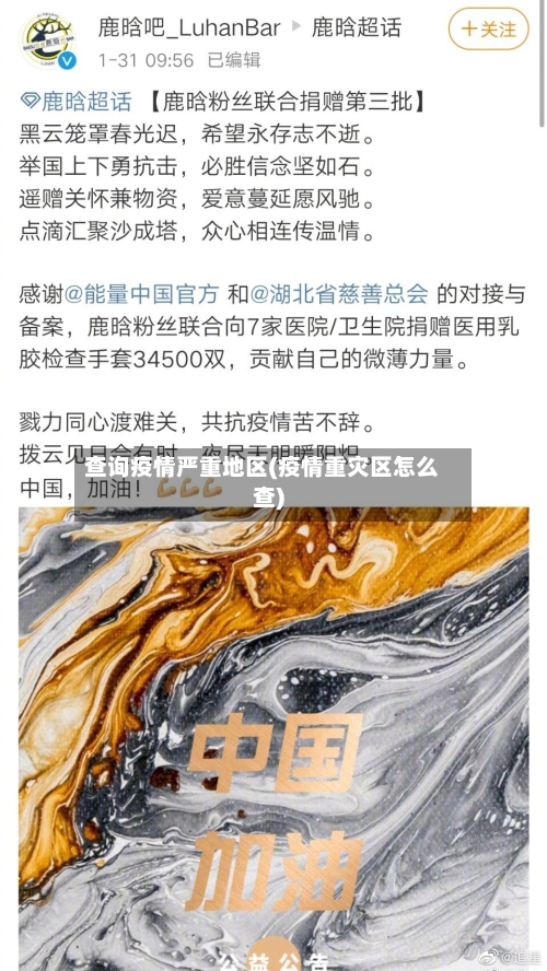 查询疫情严重地区(疫情重灾区怎么查)