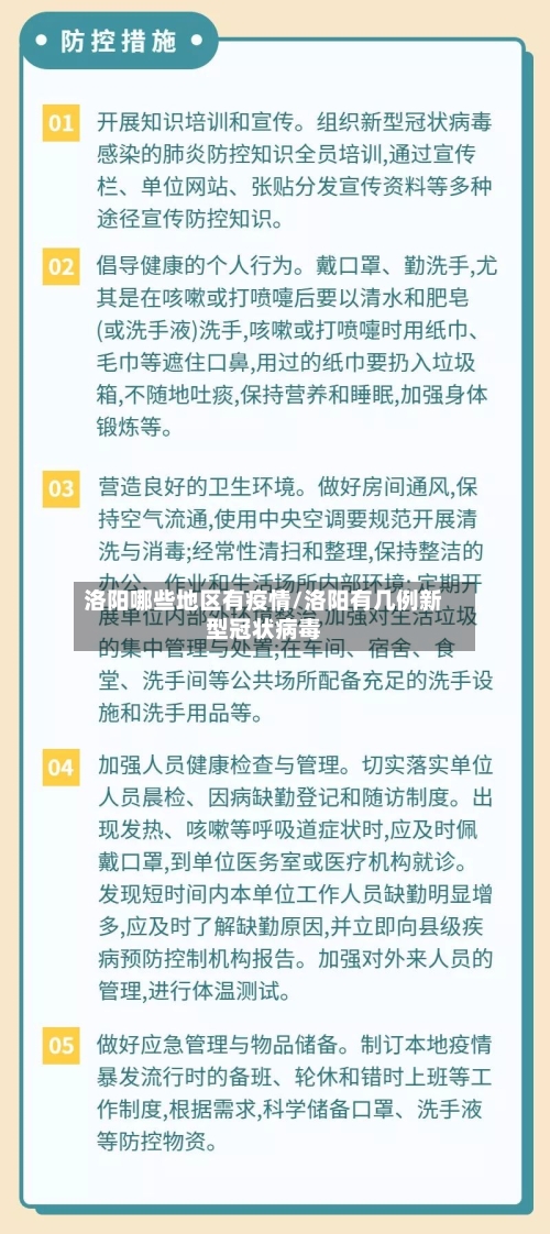 洛阳哪些地区有疫情/洛阳有几例新型冠状病毒