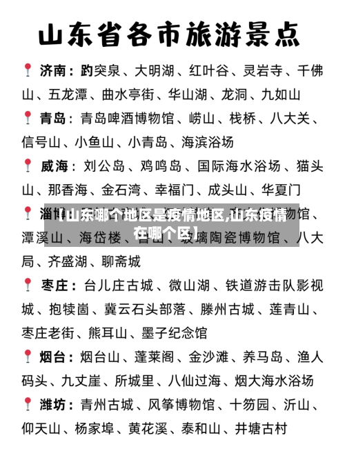【山东哪个地区是疫情地区,山东疫情在哪个区】
