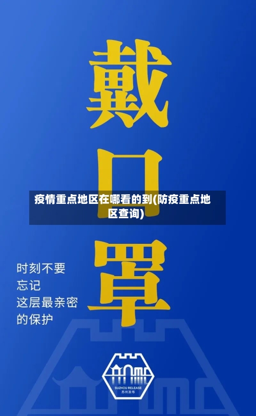 疫情重点地区在哪看的到(防疫重点地区查询)