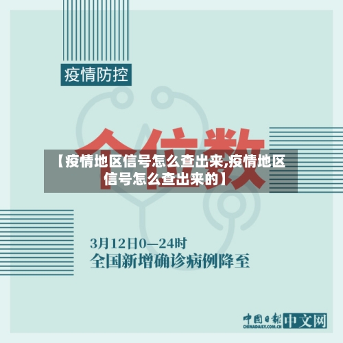 【疫情地区信号怎么查出来,疫情地区信号怎么查出来的】