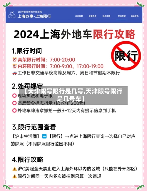 【天津限号限行是几号,天津限号限行是几号车】