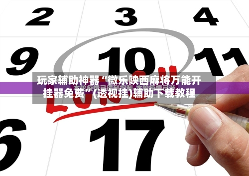 玩家辅助神器“微乐陕西麻将万能开挂器免费”(透视挂)辅助下载教程