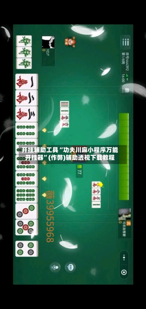 开挂辅助工具“功夫川麻小程序万能开挂器”(作弊)辅助透视下载教程