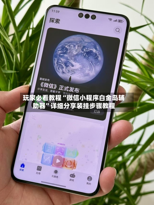 玩家必看教程“微信小程序白金岛辅助器”详细分享装挂步骤教程