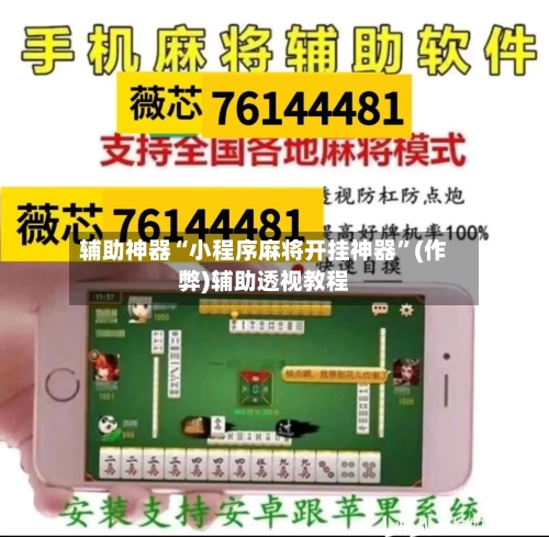辅助神器“小程序麻将开挂神器”(作弊)辅助透视教程