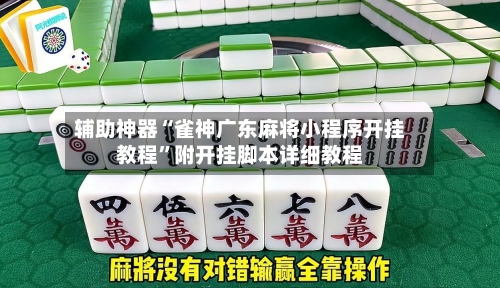 辅助神器“雀神广东麻将小程序开挂教程”附开挂脚本详细教程