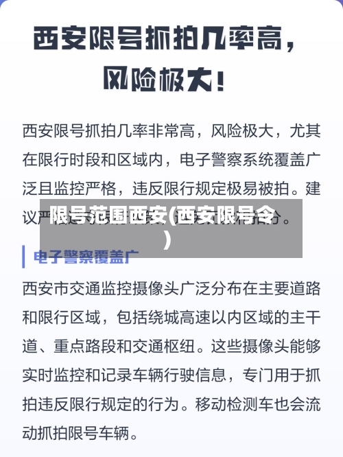 限号范围西安(西安限号令)