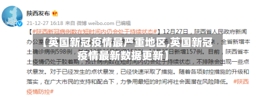 【英国新冠疫情最严重地区,英国新冠疫情最新数据更新】
