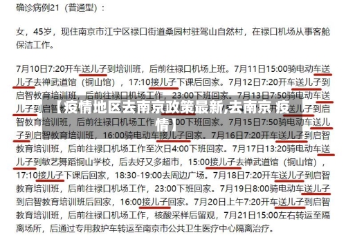 【疫情地区去南京政策最新,去南京 疫情】