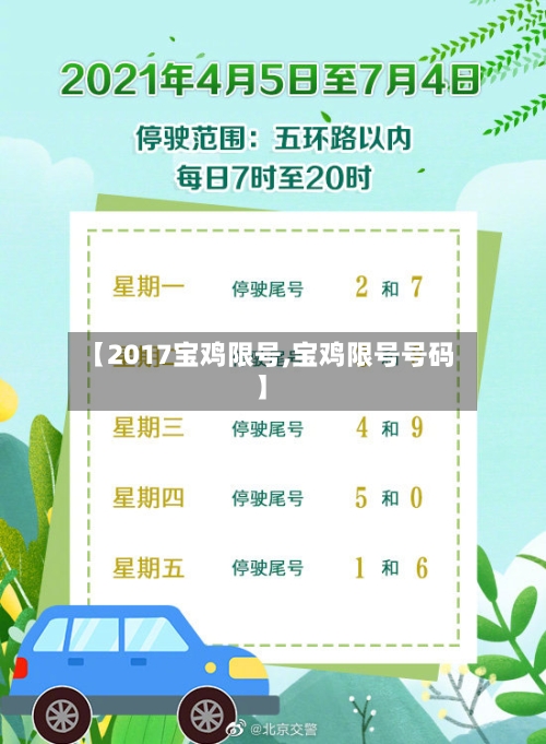 【2017宝鸡限号,宝鸡限号号码】
