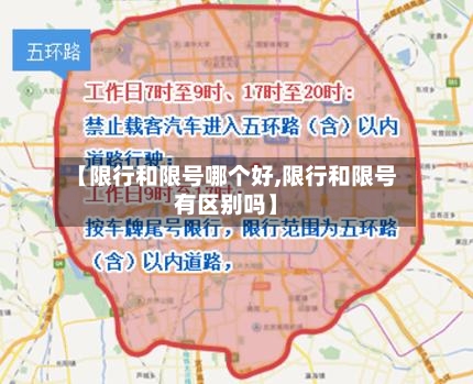 【限行和限号哪个好,限行和限号有区别吗】