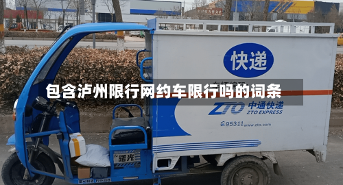 包含泸州限行网约车限行吗的词条